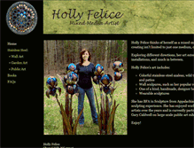 Tablet Screenshot of hollyfelice.com